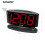 SHARP LED Alarm Clock Compatible Swivel Base Midnight Black 5