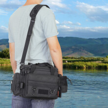 IPX4 23-Liter-Angeltasche, Tragfähigkeit 15 kg, Oxford-Gewebe