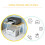 Printer Stand with Dual Layer Storage, Space Saving Black Desktop Printer Stand for Home Office 4