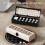 Retro Style Cable Management Box for Desktop, Multifunctional Cable Organizer with Quick Cable Routing 3