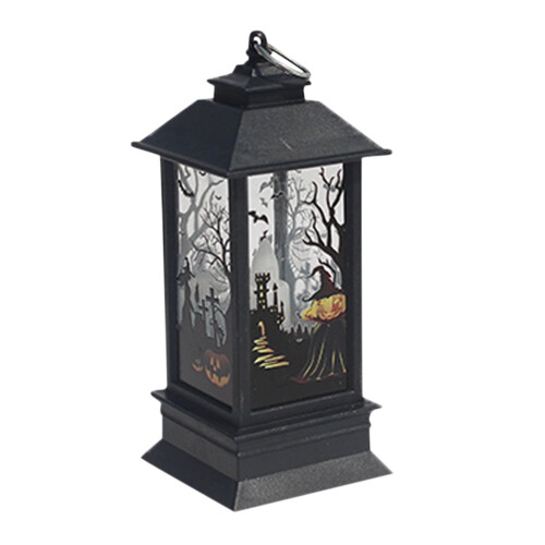 lanterne LED décorative d'Halloween, lampe suspendue portable 1