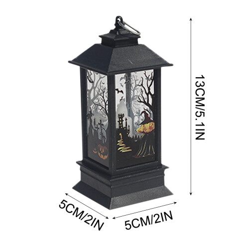 BiFandian Halloween LED Lantern, Portable Hanging Light 2