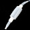 Furtun sifon acvariu 2m filtru lichid plastic 4