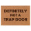 Natural Coir Doormat Brown Rectangular 16 x 24 in 1