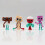 Dandy World figursæt PVC-legetøj 8 dele 5