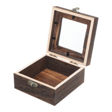 Display Cabinet Glass Jewelry and Insect Specimen Box