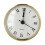 3.1 Inch Round Quartz Clock Insert with Gold Trim Spade 5