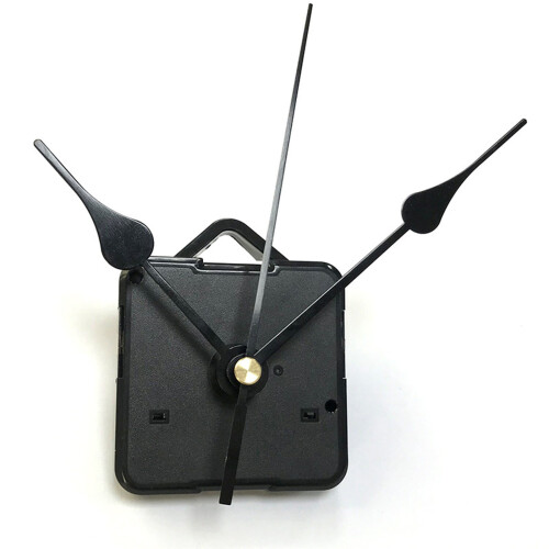 Quartz Clock Movement with Black Hands 1 Set 1