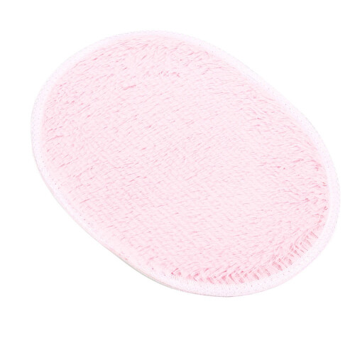 Antislip pluizig vloerkleed 30x40cm roze 1