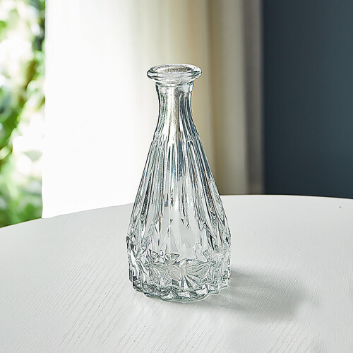 Mini-Glasvasen für kleine Blumen, 6 Stück 2