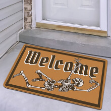 Tarmeek Halloween Dørmatte, Polyester, 40x60cm