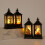 Halloween snow globe lantern with light and music, pumpkin 5