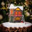 Miniatuur kerstdorpje van hars met LED-verlichting (7,6 cm) 5