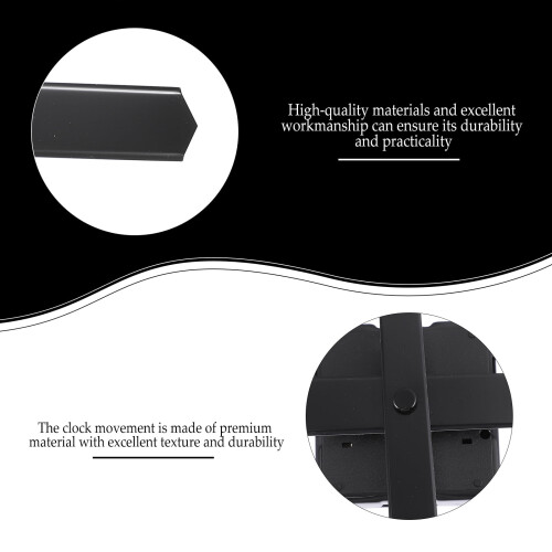Clock Movement Plastic Long Shaft Mute Battery Set 2
