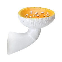 Étagère murale champignon rustique flottante en résine 4 kg