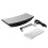 Curved LED Clock Silent Alarm Clock Large 5