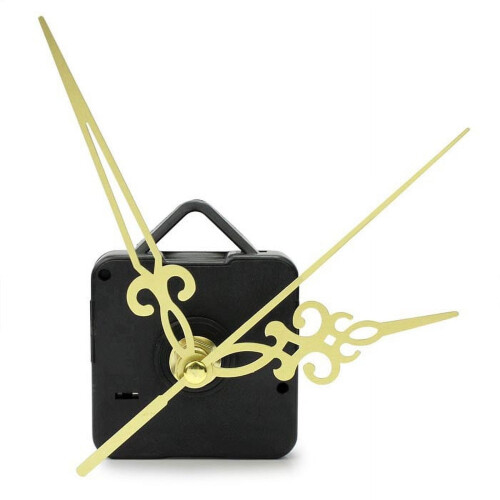 Wall Clock Replacement Hands Gold Quartz Movement Set 1