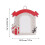 Christmas ornaments sublimation blank pendants 12 pcs 3