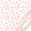 Valentinstags-Geschenkpapier mit Regenbogen-Punktherz-Design 1 2