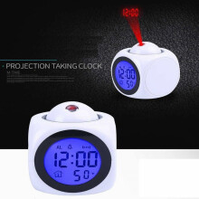 Ceas deșteptător vocal Giyblacko cu afișaj LCD pentru temperatură
