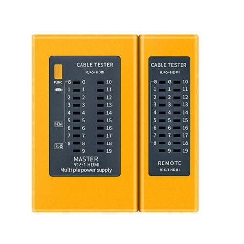 RJ45 RJ11 Cable LAN Tester Network Cable Tester Wire  Finder Multifunction Industrial Control Elements Tool 1