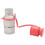 1/2Inch NPT Hydraulic Coupler Skid Steer  Flat Face Quick Connect Couplings with 2PCS Dust Cap 8