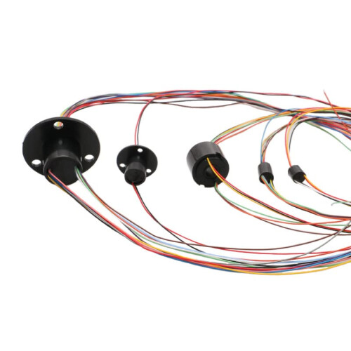 Capsule Slip Ring 12 Channel 2A Compact Rotary Electrical Connector for 360 Signal Transfer 2
