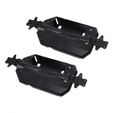 RC Car Chassis Upgrade Kit Black 1/12 Scale Parts for WTY 12401 12402 Quick Replacement