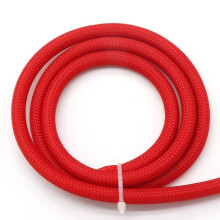 4mm PET Braided Cable Sleeve Red 1M – Durable Expandable Wire Protection with Density Flexible Design