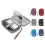 Gray Travel Electronics Organizer Bag, Compact MultiDevice Cable Storage Case 5