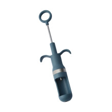 Manual Press Jujube Date Cores Extractor Plastic Kitchen-Blue
