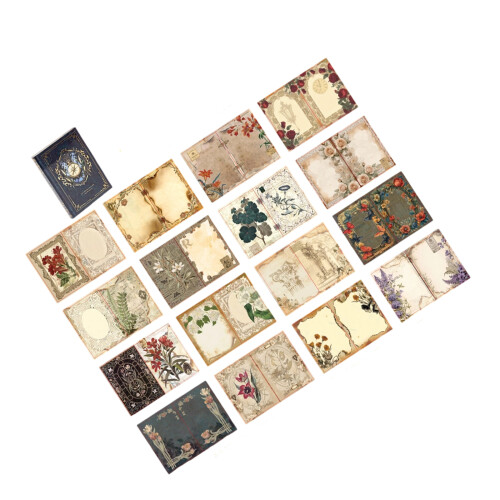 Notebook With Vintages Cover For Elegant Note Taking In-1
