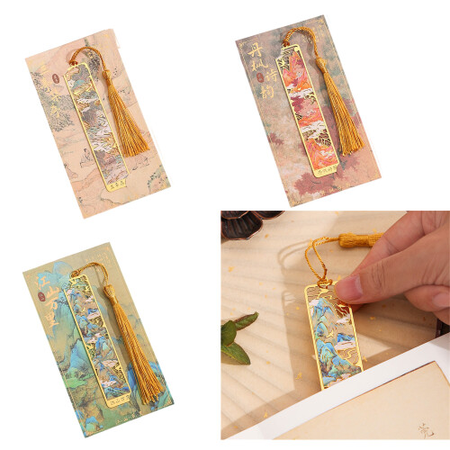 Metal Book Mark for Book Lovers Delicate Bookmarks for-2 2