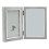 Wooden Double Photo Frame 6 inch Grey 1