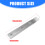 DIY Auto Interior 4140 Pry Tool Ergonomic Handle Heavy Duty 4