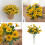 Buchet de flori sălbatice artificiale 30 cm multicolor 1