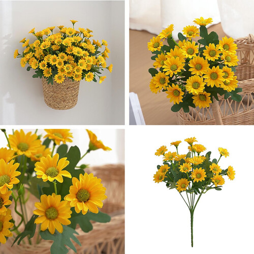 Buchet de flori sălbatice artificiale 30 cm multicolor