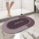 Quick-Dry Bath Rug Non-Slip Red 40x60cm 4