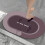 Quick-Dry Bath Rug Non-Slip Red 40x60cm 5