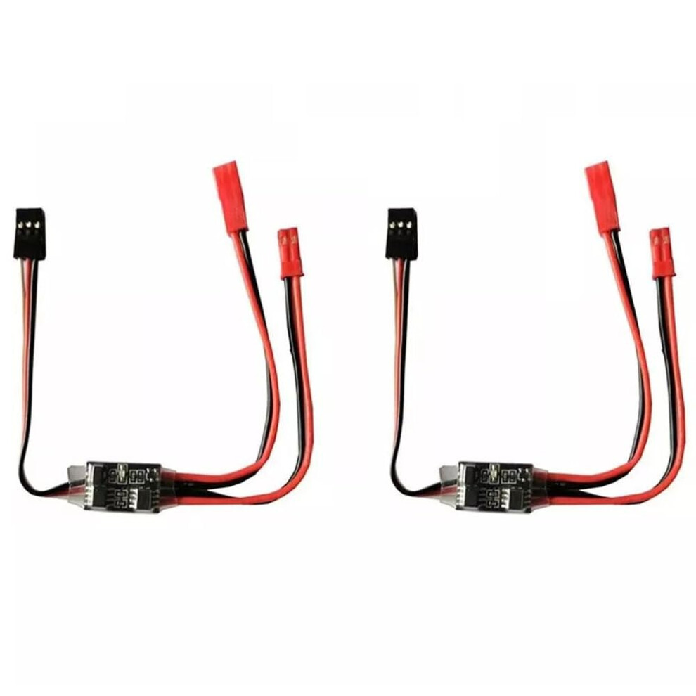 2Pcs Rc Remote Control Switch 3V30v 20A Electronic On Off Module With Jst Cables And Led Indicator 9330225818519