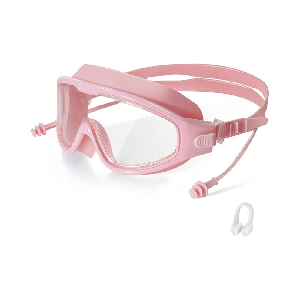Saudism Swimming Goggles, Adult Wide Field Of View Clear Swimming Goggles, Anti-Fog And Anti-Ultraviolet, Swimming Pool Goggles