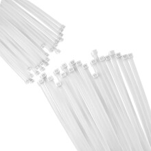 12 Inch and 8 Inch Heavy Duty SelfLocking Nylon Zip Cable Ties 1000 Pack for Indoor Outdoor Use