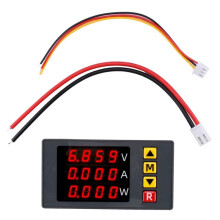 BM730 Digitale Voltmeter Ampèremeter Wattmeter DC0-100V 10A 1000W Spanningsstroomdetector Tester Energiemeter Vermogensmeter