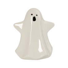 Zestaw ceramicznych lampek nocnych Ghost - ciepłe białe światło, 3 szt.