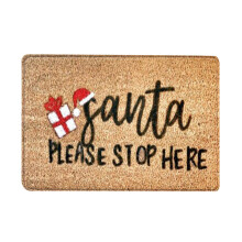 Tapete de Natal Viflosae para porta, ideal para cozinha, quarto e sala de estar.