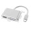 Προσαρμογέας USB C με παροχή ρεύματος, προσαρμογέας HDMI VGA για εγκατάσταση διπλής 5