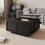 Black Lift Top Coffee Table with Storage 1