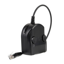 Headset Training Adapter with Volume Control for Call Center Coaching, Dual Splitter for Live Monitoring