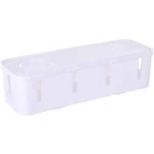 Cable Management Box Color D, Neat Storage Design Cable Organizer Box for Desk and Home