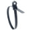 7.5 Inch Black Cable Ties for Quick Cable Management, Secure Locking Design and Easy Installation 2